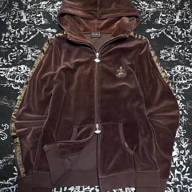 디키즈 투웨이 벨벳 후드집업 L (여성용)