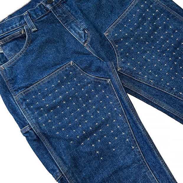 칼하트 더블니 팬츠(Carhartt Sashiko denim)
