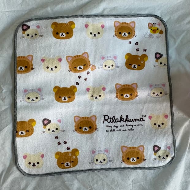 네코 리락쿠마 코리락쿠마 손수건