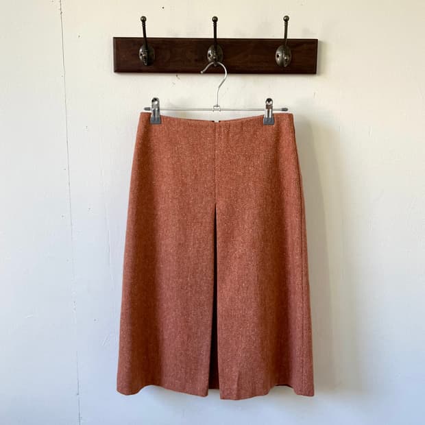 BENETTON 베네통 트위드 스커트