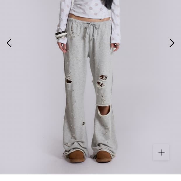 Jaded London distressed 팬츠 