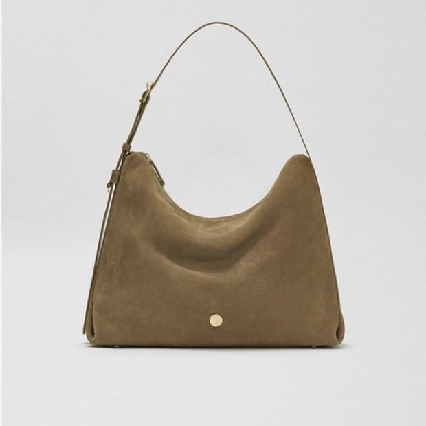 르메메 스웨이드 가방 