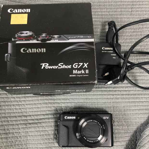 캐논 g7x mark2 카메라 판매합니다