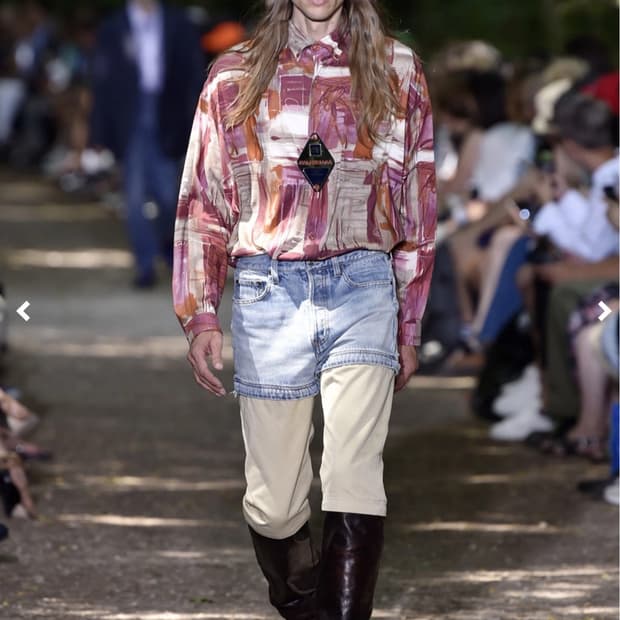 SS18 Balenciaga convertible 3zip pants