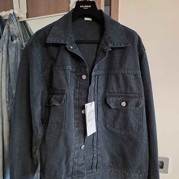 A.PRESSE 2nd BLACK DENIM JACKET (새상품)