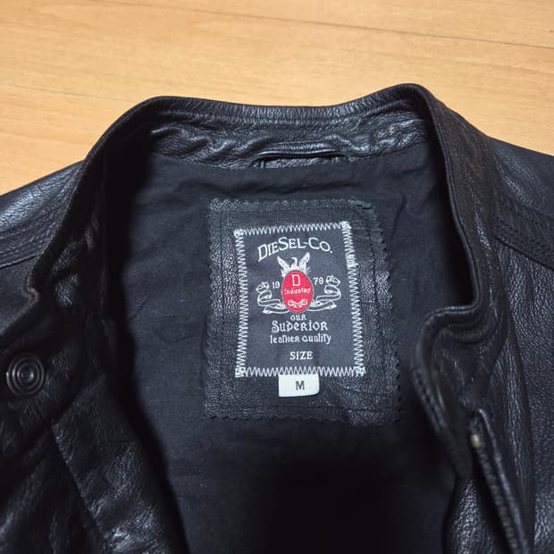 디젤(Diesel) 라이더 가죽 재킷M