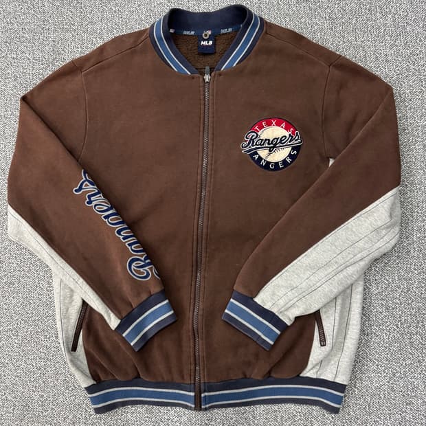 MLB 텍사스 레인저스 집업 자켓