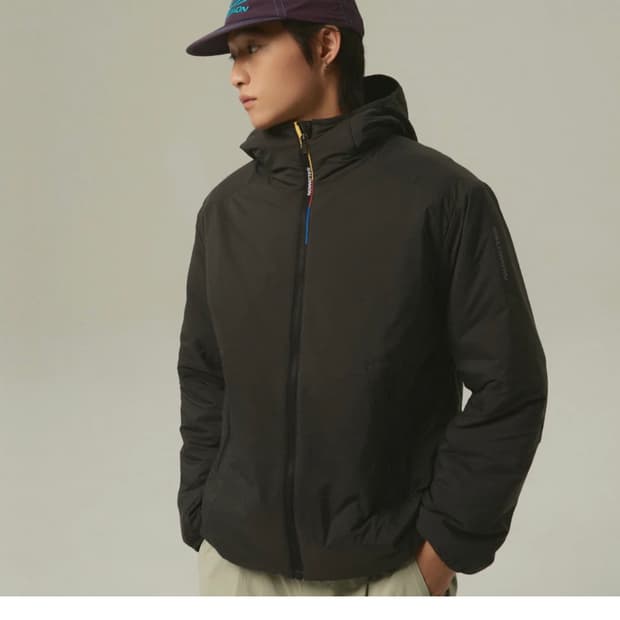 살로몬 UNI 모디세이 패딩 자켓 블랙 L 애눌가능