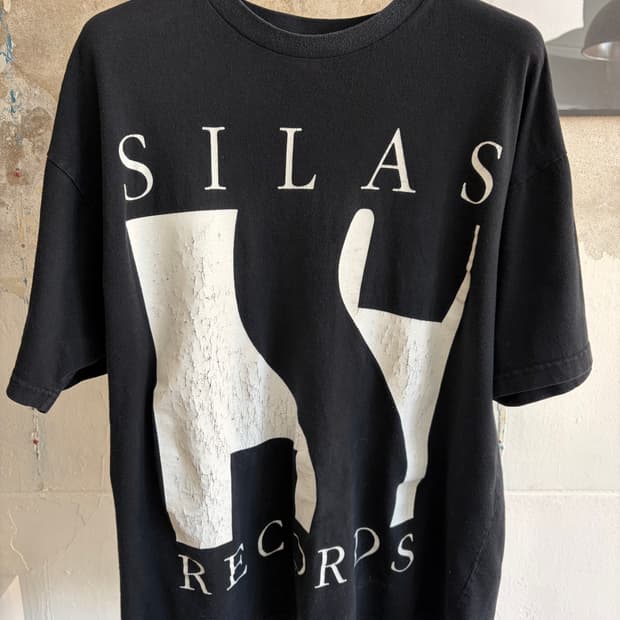 90s Silas 레코즈 티셔츠