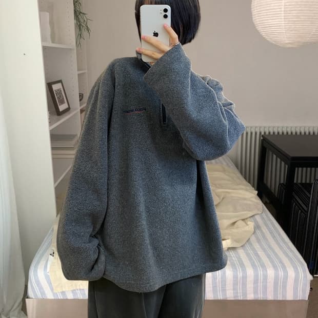 폴로랄프로렌트 플리스 하프 집업 (Man XL) AA1082