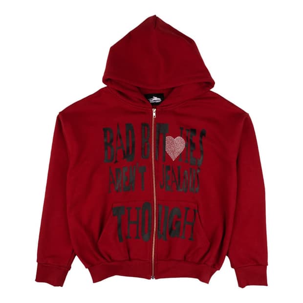 제노리포트 후드집업 레드