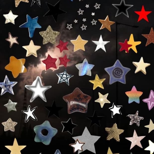 갸루 진주큐빅 꽈배기 반팔 니트 슬리브 빈티지