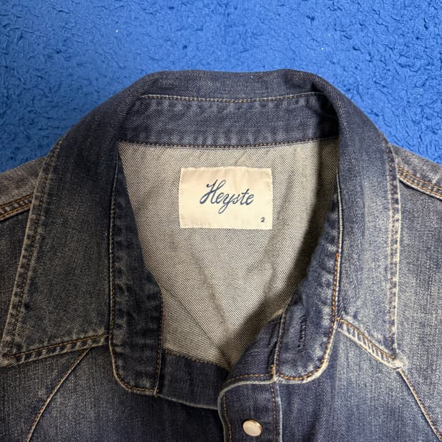헤이스트 웨스턴 데님 셔츠 2