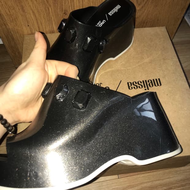 UnderCover Melissa 콜라보 통굽샌들 37