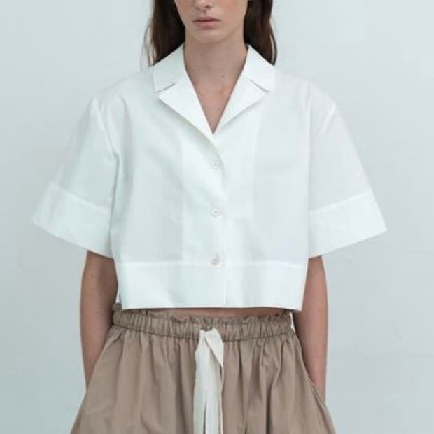 🏷️LEHA 레하 크롭셔츠