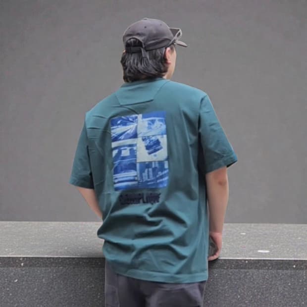 23ss 준지 그래픽 반팔티 L M0582