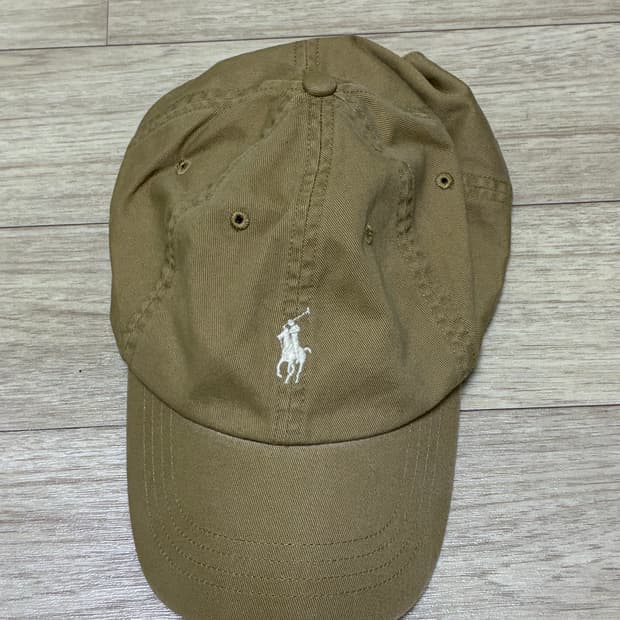 폴로 랄프로렌 모자 베이지