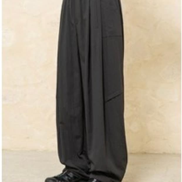 비긴202 Washed Nylon 6PK Pants [Charcoal]