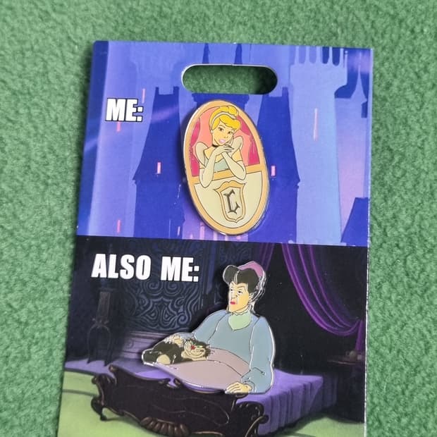 디즈니 신데렐라 핀 세트