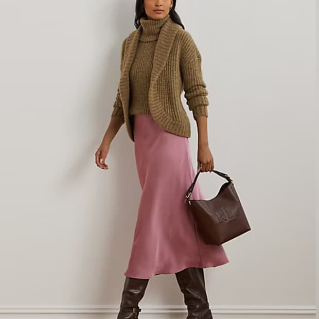 여) 랄프로렌 신형 알파카 가디건 