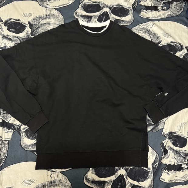 렉토 오버핏 가오리핏 맨투맨 프리사이즈 