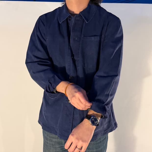 ~70‘s 프렌치 워크자켓 (레일로드 초어 자켓)