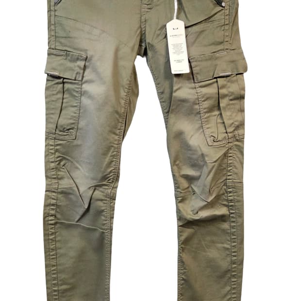 G-STAR카키색 카고 바지(W25/L30)