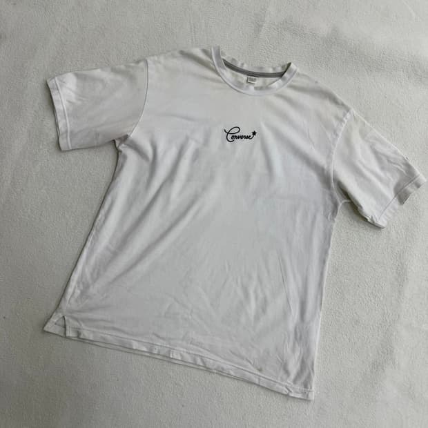 100 컨버스 미들로고 반팔 티셔츠 0413T