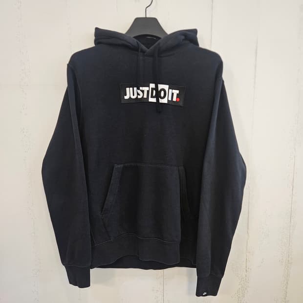 나이키 JUST DO IT 패치 후드티 L