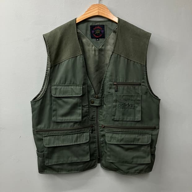 90s 아디다스 어드벤처 피싱 베스트 자켓