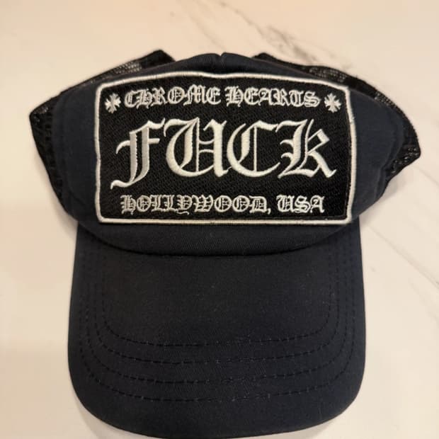 크롬하츠 FUCK 트러커 캡 판매