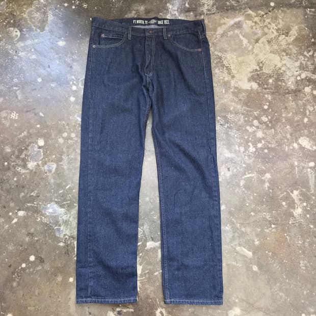 36) 디키즈 워크웨어 인디고 청바지 데님팬츠 아메카지