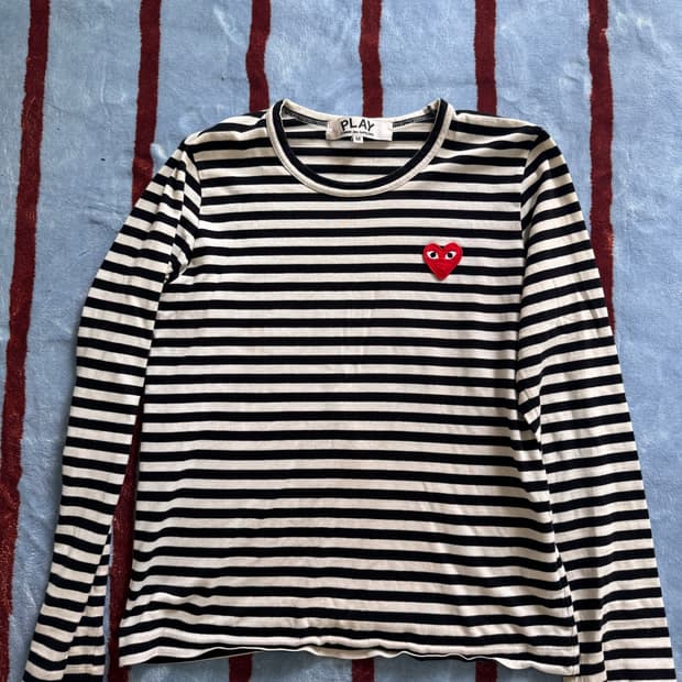 꼼데가르송 긴팔 롱슬리브 