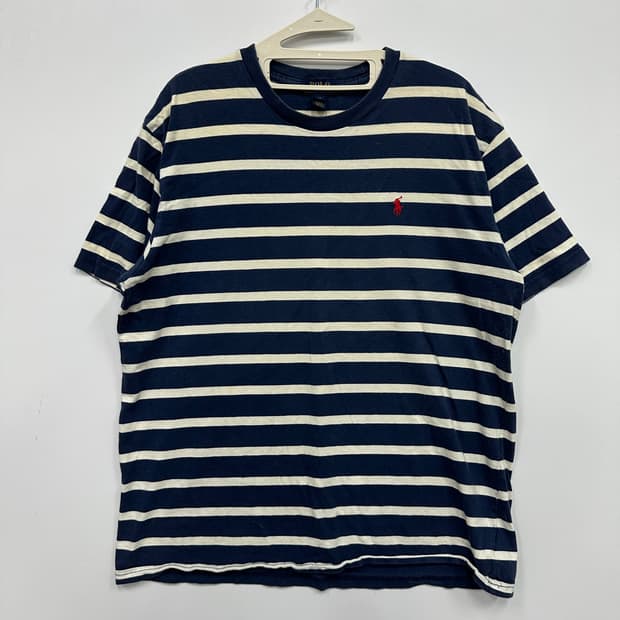 폴로 스트라이브 네이비 반팔