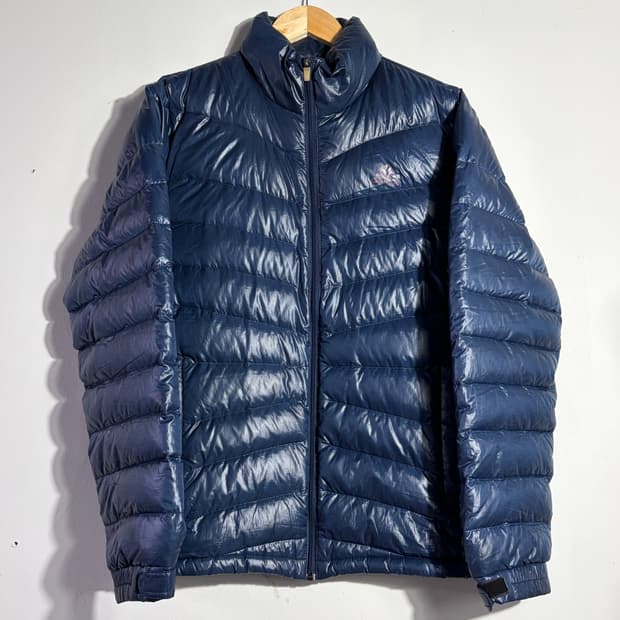 아디다스 네이비 퍼포먼스 경량패딩자켓