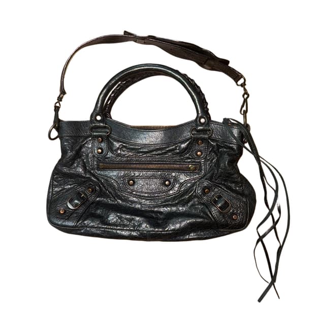 빈티지 레더 백