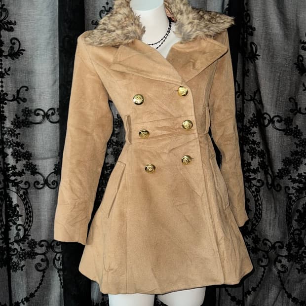 Gyaru Brown Coat