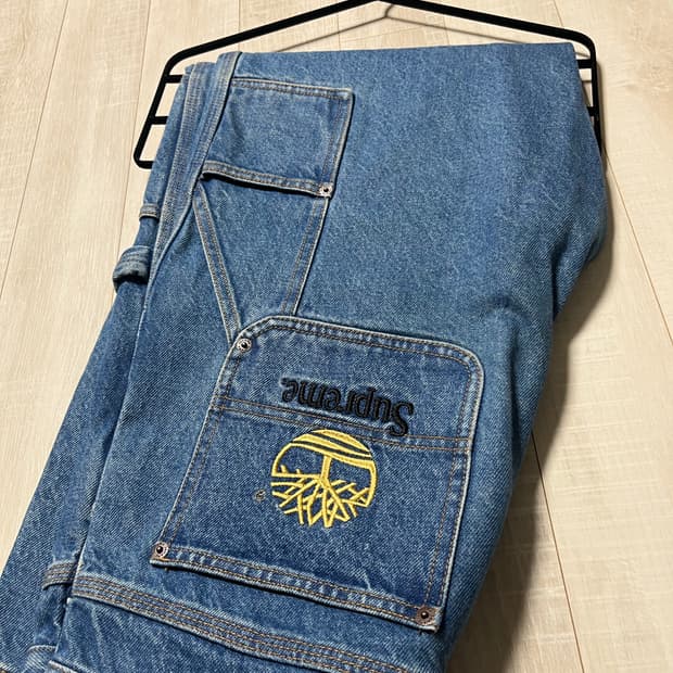 슈프림 팀버랜드 더블니 30사이즈.