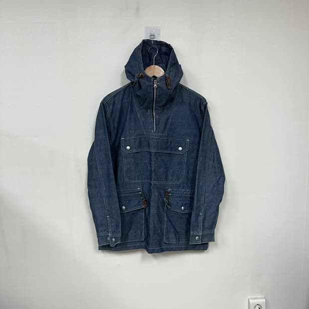 프리즘웍스 데님 아노락 자켓L