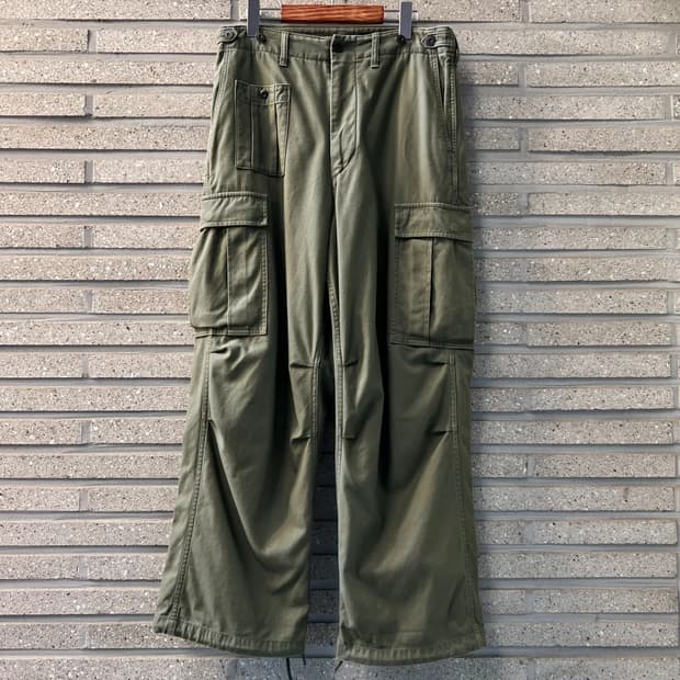 [34]나이젤 카본 올리브그린 아미 카고 팬츠