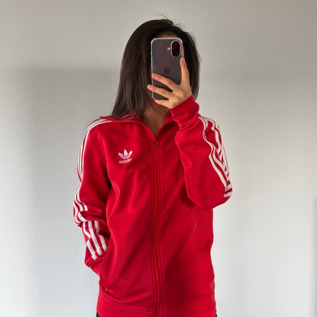 [S]아디다스 유로파 레드 트랙탑 져지