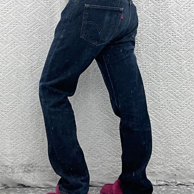리바이스 511 빈티지 레트로 스키니 데님팬츠 33인치 C08150