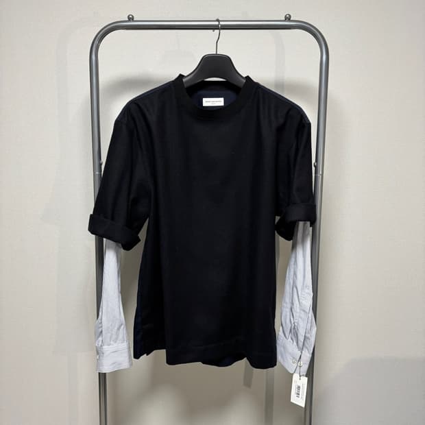 M) 드리스 반 노튼 24AW 셔츠 레이어 티셔츠