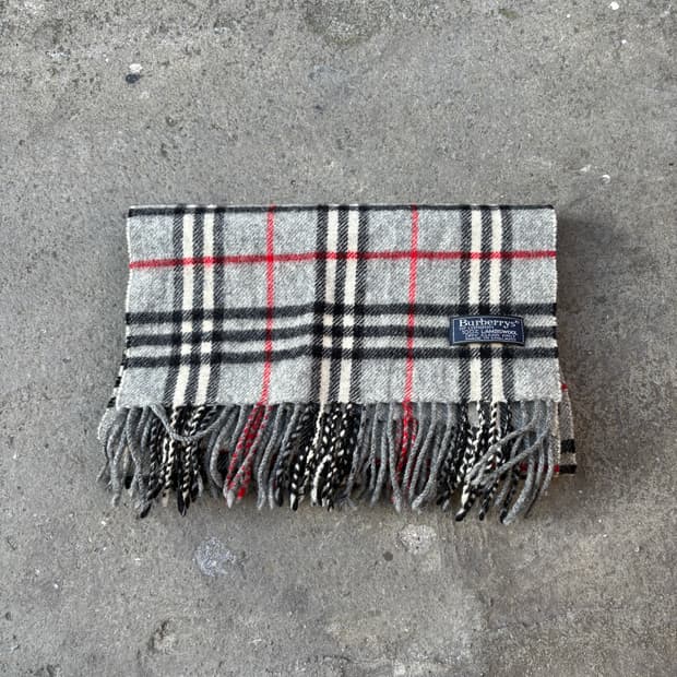 Burberry 버버리 울 체크 머플러 목도리