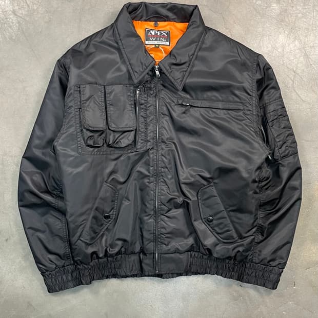 빈티지 멀티포켓 MA1 항공점퍼