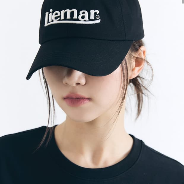 새상품 리에마르 모자 볼캡 LIEMAR 검정색 캡 모자