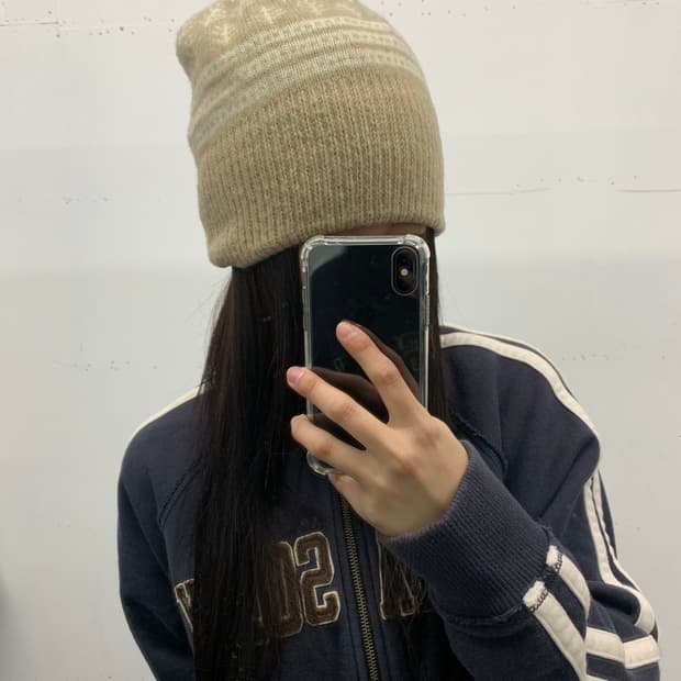 베이지 노르딕 비니