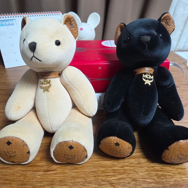 MCM 곰인형 2종