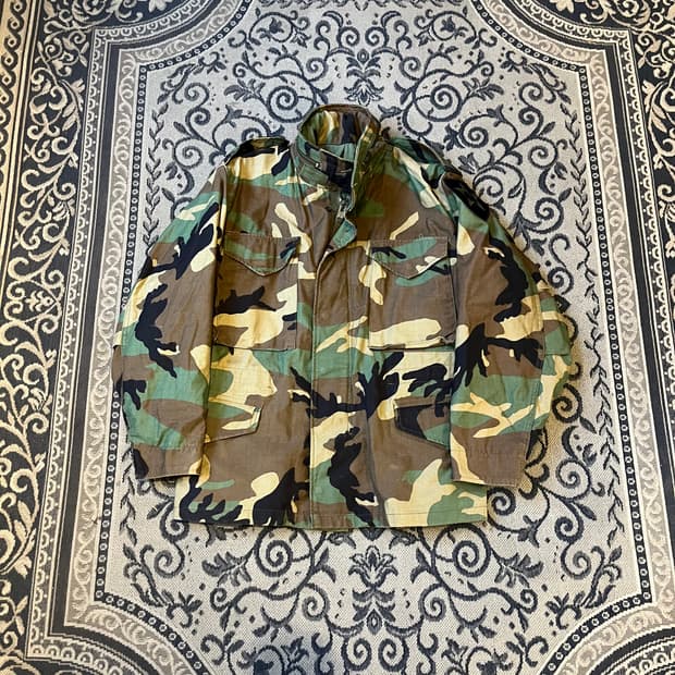 S U.S. ARMY 우드랜드 필드 자켓/W2277