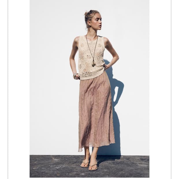 zara 자라 핑크 스커트